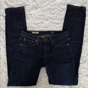 AG Adriano Goldschmied The Stevie Straight High Rise Slim Jeans 26R